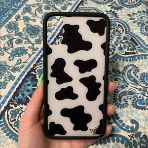Wildflower iPhone X/XS Cow Print Case